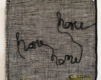 Mixed Media Fibre Art