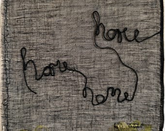 Home-Mixed Media Fiber Art