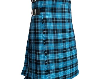 Clergy Tartan Kilt Tartan Kilt – 8 Yard Acrylic Wool Traditional Scottish Kilt