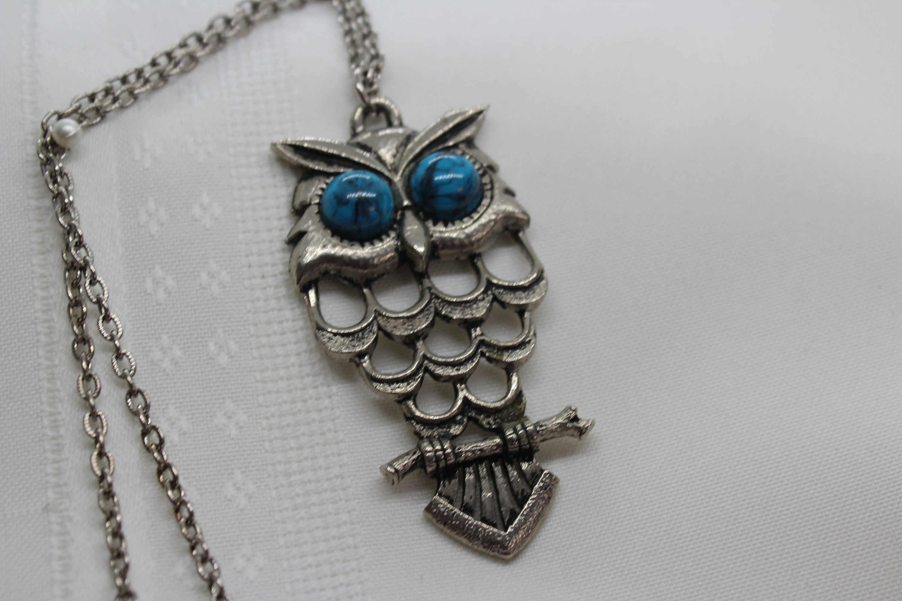 Boho Chic Owl Pendent Necklace