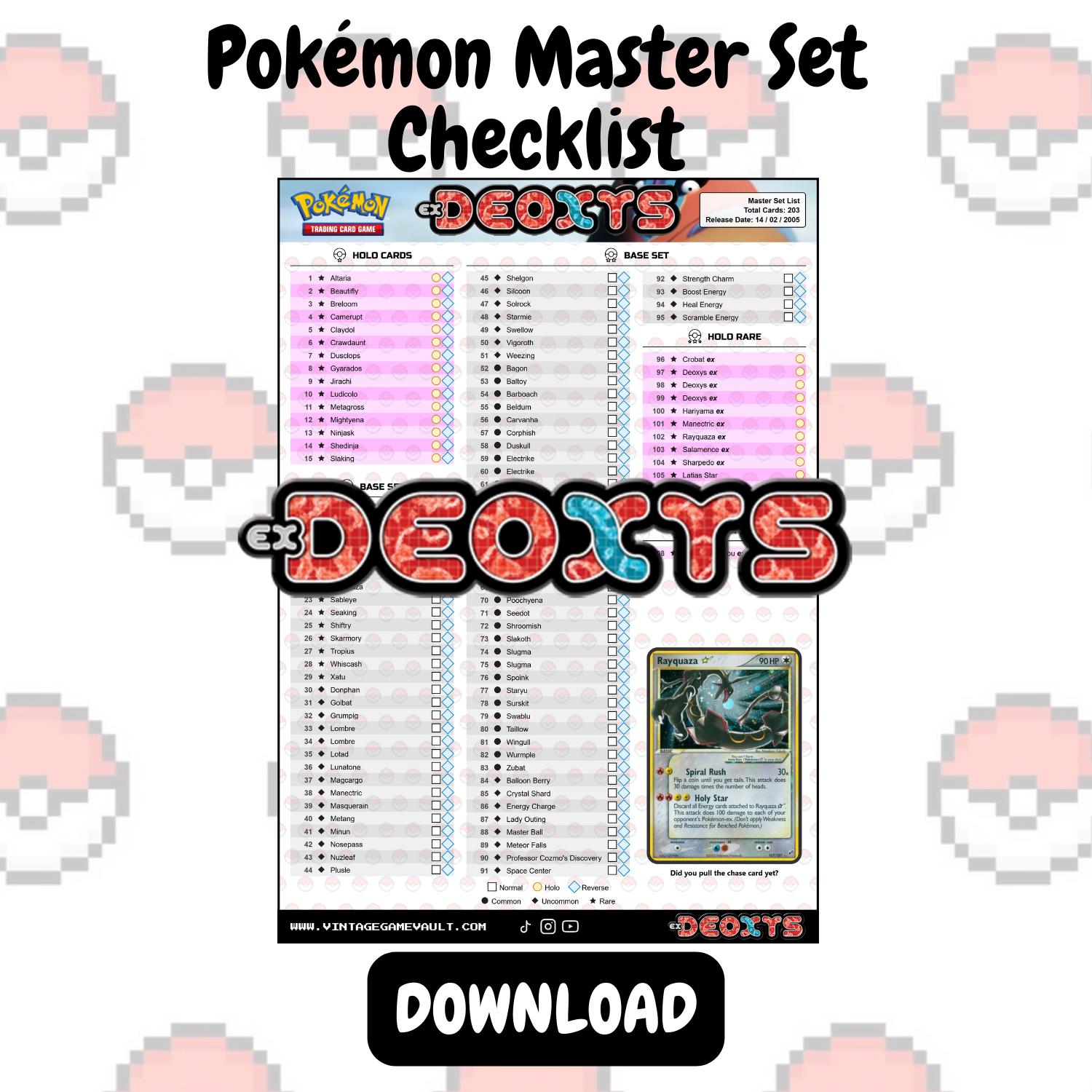 Deoxys Ex - Etsy