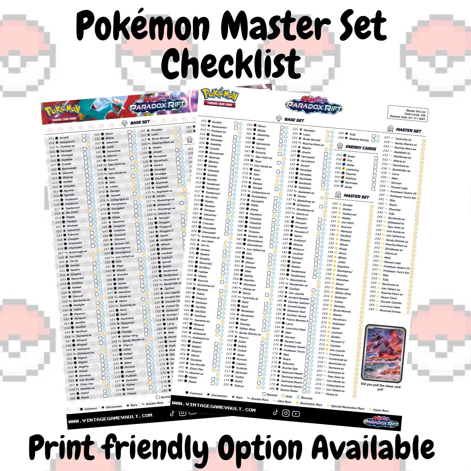 paradox shift pokemon card list Top 12 Cards From Paradox Rift The Trainer Court