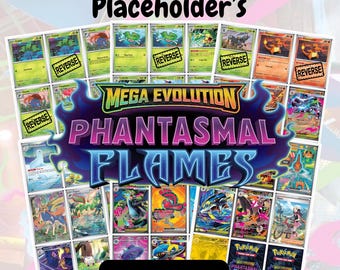 Pokémon Mega Evolutions - Phantasmal Flames - Master Set Binder Placeholder's (download)