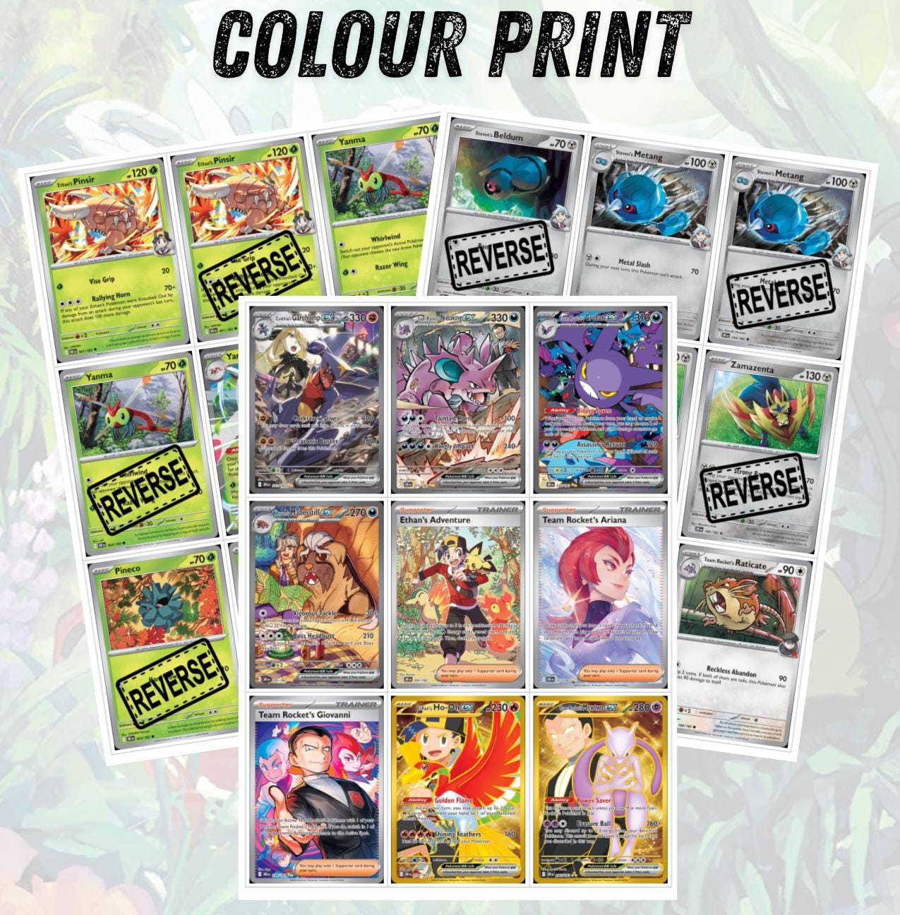 Pokémon Scarlet & Violet - Destined Rivals - Master Set Binder ...