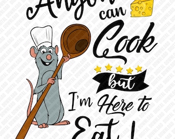 Remy SVG Little Chef PNG, Ratatouille 5-stjärnig skjortdesign, Epcot mat och vin Clipart, Paris Frankrike semester digital nedladdning