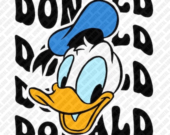 Daisy Duck PNG Castillo Retro Sublimación Vintage Magic Kingdom Transferencia DTF Disney Vacation Vibes Descarga Digital Arte Personaje Pegatina