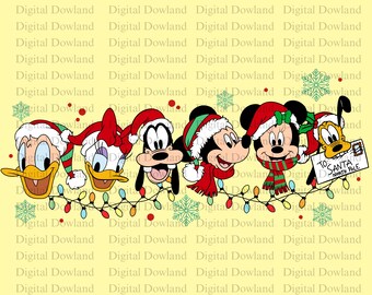 Christmas Vacation PNG, Merry Christmas Character Digital Download, Holiday Trees Sublimation Design, Festive Friends PNG, Magical Christmas