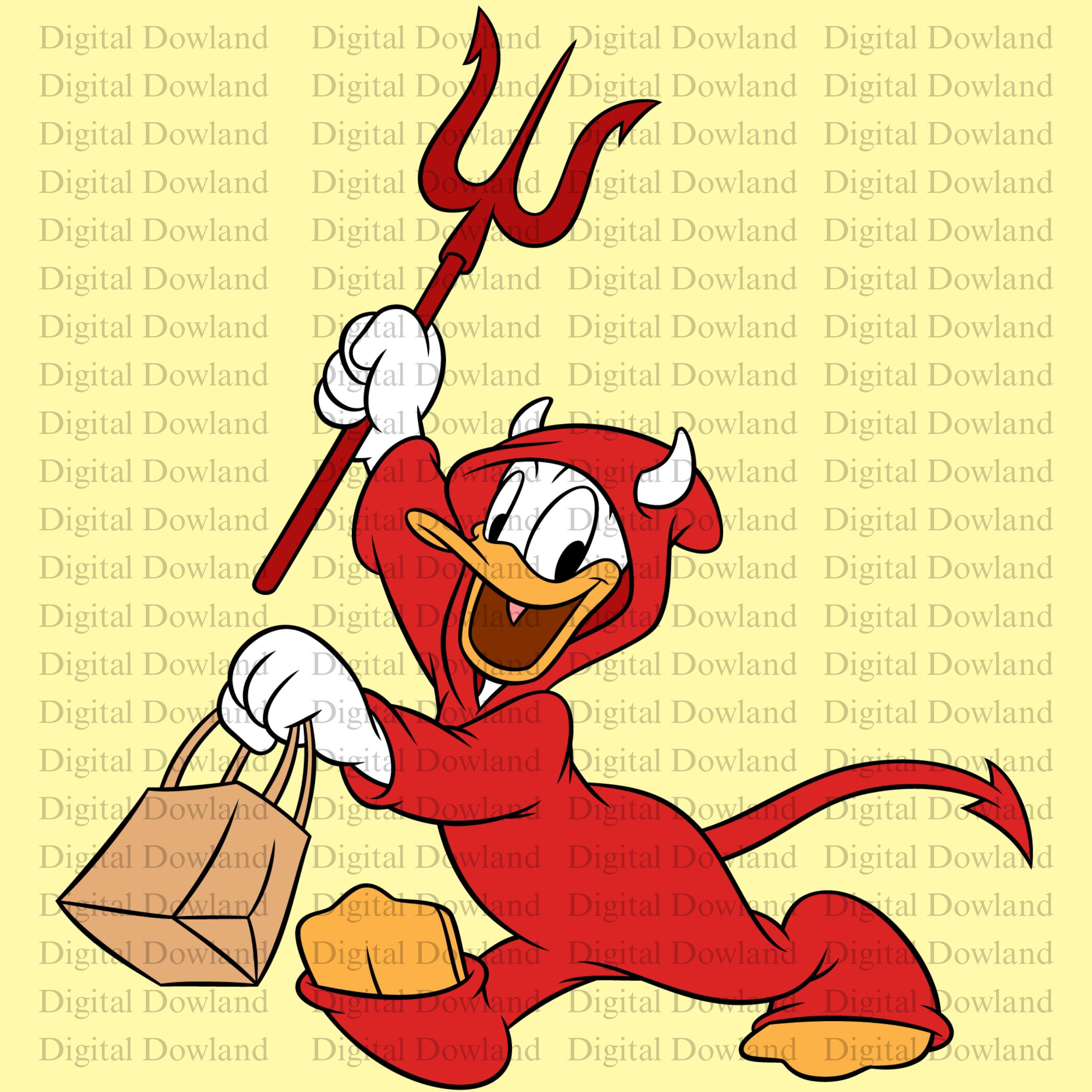 Donald duck devil - Etsy 日本