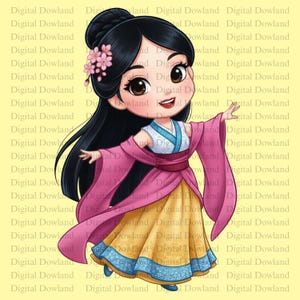Mulan Pink Dress - Etsy Mulan Pink Dress - Etsy