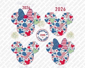 Amerikas 250-årsjubileum PNG 1776-2026 Patriotisk familj Mamma Pappa Bror Syster Sublimering DTF Transfer Digital Nedladdningsbar Konst