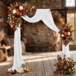 Wedding Arch Wood | 7ft Rectangular Wooden Arch | Rustic Boho Ceremony Backdrop | Outdoor Garden Wedding Arch Frame | Freestanding Photo