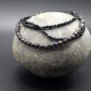 Black Opal Raven-Inspired Bracelet Wrap | Nature Lover Gift