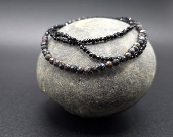 Black Opal Raven-Inspired Bracelet Wrap | Nature Lover Gift