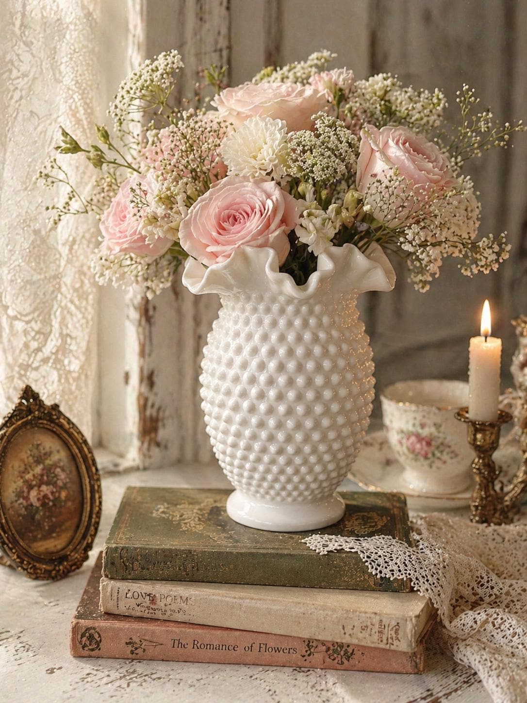 Fenton Ruffled Vase - Etsy