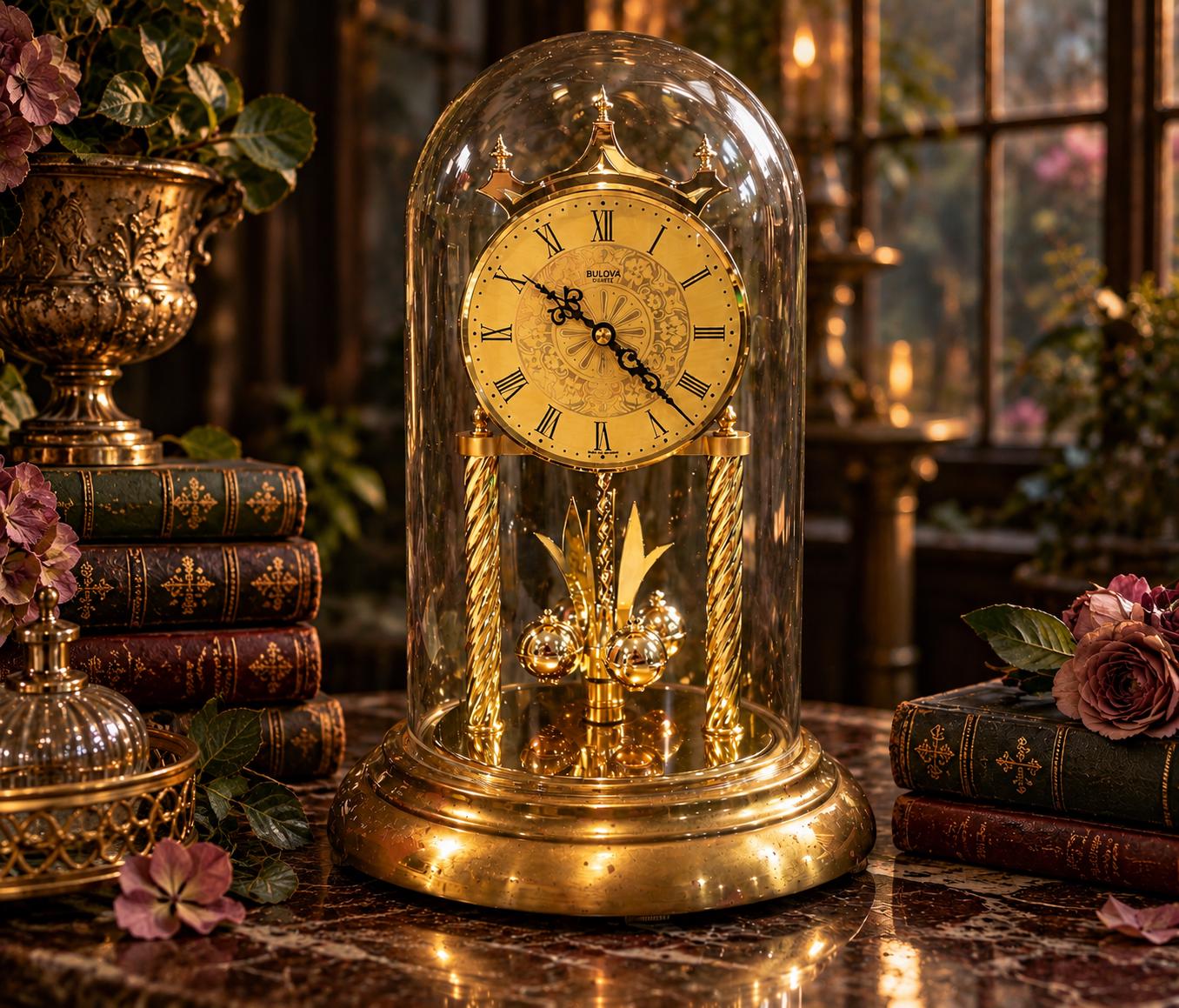 Bulova Grandfather Clock - Etsy