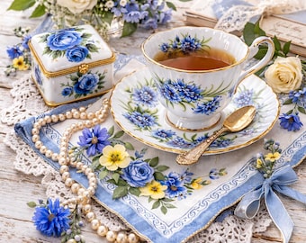 Curated Vintage Tea Time Mystery Decor Box