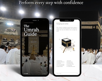 Volledige oemrah-gids pdf | Stapsgewijze instructies en opdrachten | Islamitische bedevaart | Digitale download | Moslimcadeau Omra | Betrouwbare bronnen