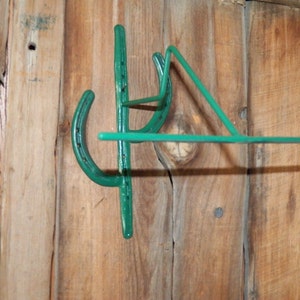 Horseshoe Cactus Cowboy Hat Rack image 2