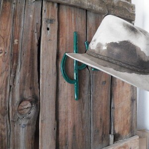 Horseshoe Cactus Cowboy Hat Rack image 3