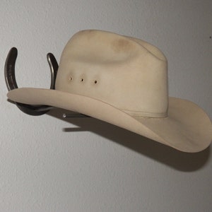 Horseshoe Cowboy Hat Rack | Etsy