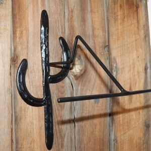 Horseshoe Cactus Cowboy Hat Rack image 4