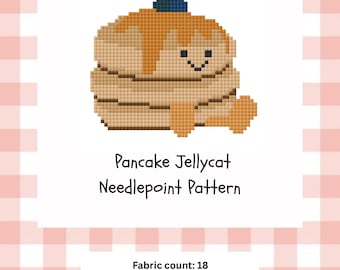 Pancake Jellycat | Needlepoint Pattern