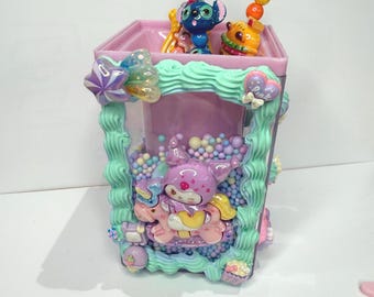 Stiftehalter & 14 Charms
