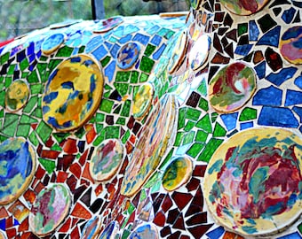 Gaudi - Casa Batllo - Barcelona - Fine Art - Spain - Gaudi Collectio - Gaudi Mosaics - Antoni Gaudi