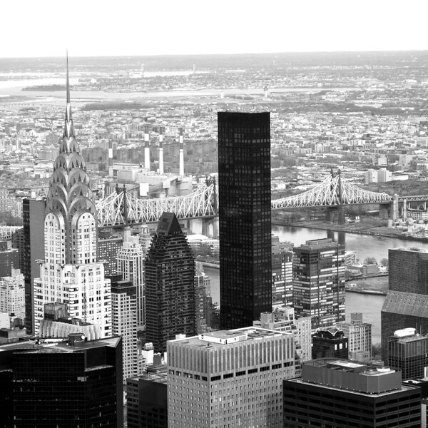 New York City Skyline, Empire State, Big Apple New York, Sky Line (Collection) 8x12