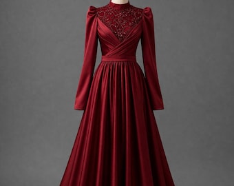 Evening Dress Muslim Hijab