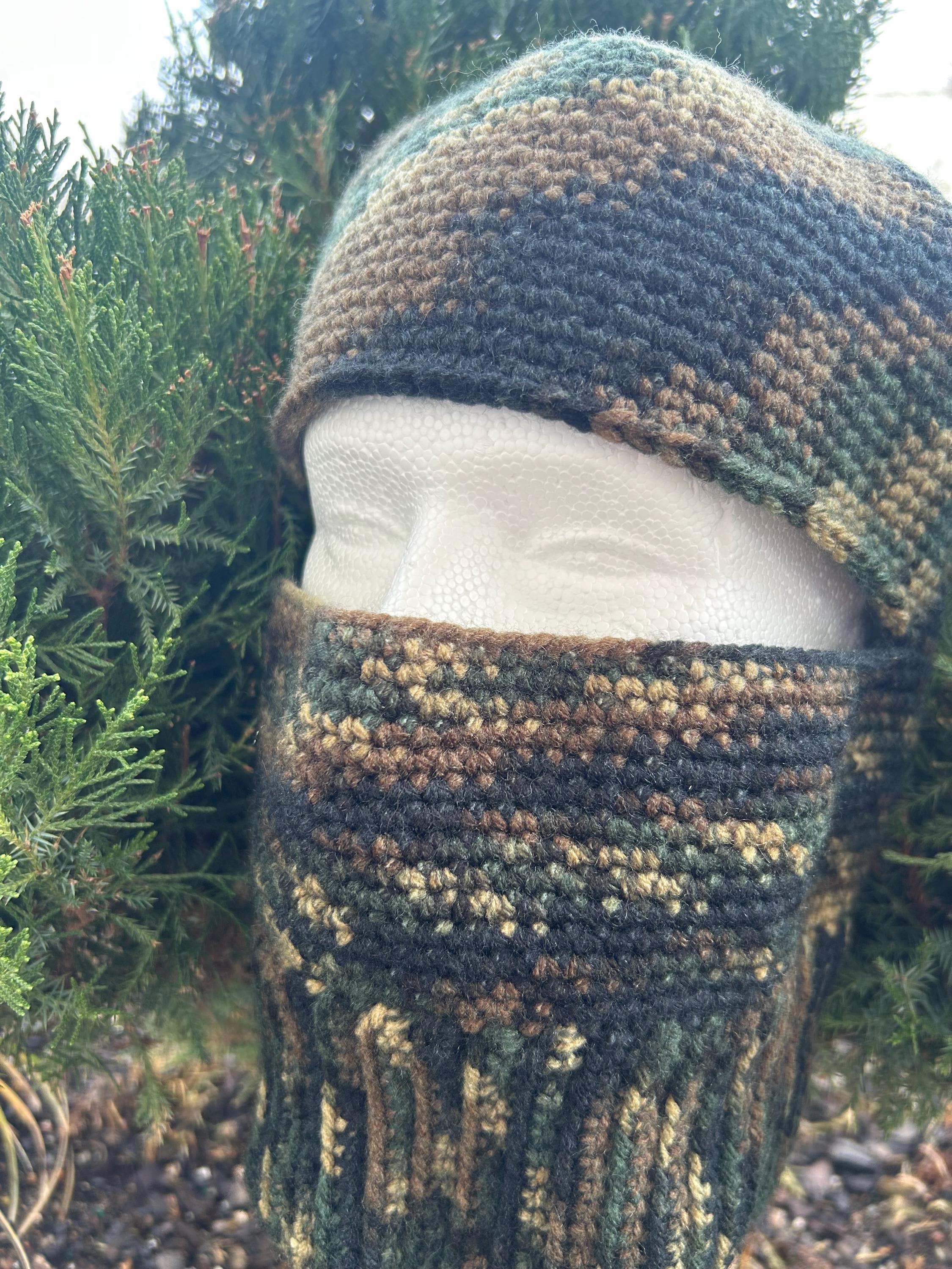 30 Ski Mask Crochet Patterns for Winter Warmth, Costume Play, and Statement Style 3 Adult Large Ski Mask Crochet Pattern