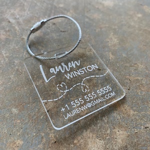 Square Luggage Tag Luggage Tags Personalized Luggage Tag Engraved Bag Tag Bridesmaid Gift Baby Bag Tag Suitcase Tag Cute Address Tag