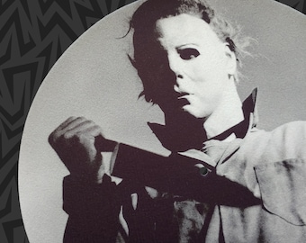 Michael Myers HALLOWEEN Slip Mat 1978 '78 Slasher Horror John Carpenter turntable slipmat record vinyl - Thick 21oz Felt