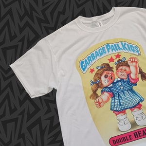 Nouveau t-shirt pour enfants poubelle double DOUBLE HEATHER OS2 série 2 49a GPK Card cartes vintage Pick Size Small - 2XL