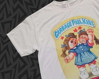 New Garbage Pail Kids T-Shirt DOUBLE HEATHER OS2 Series 2 49a GPK Card vintage cards Pick Size Small - 2XL