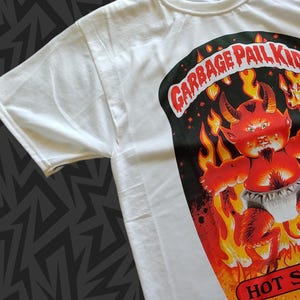 New Garbage Pail Kids T-Shirt HOT SCOTT Series 2 64a gpk Card satan devil XS-2XL