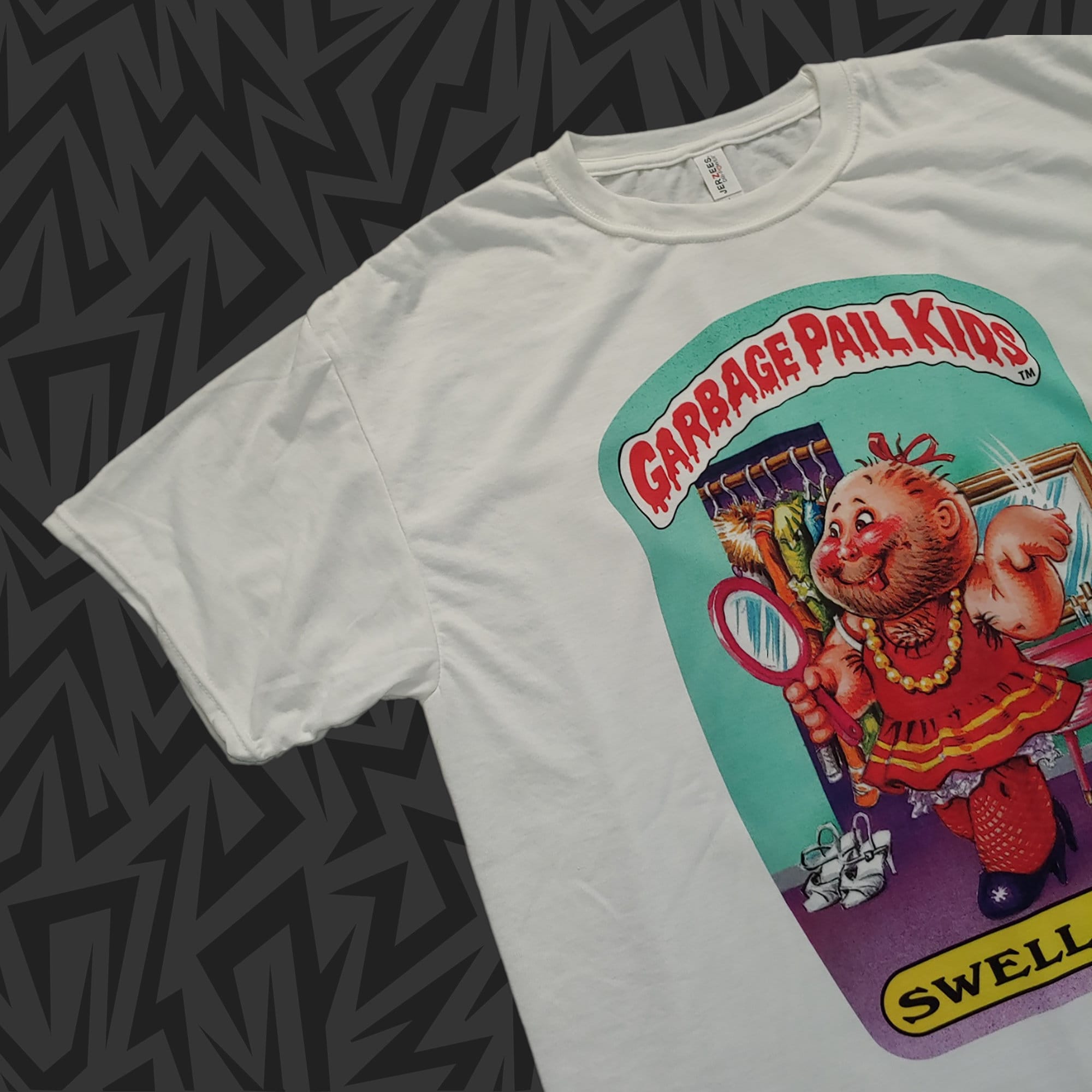 New Garbage Pail Kids GPK T-shirt Tee SWELL MEL #20a 1985 Series 1