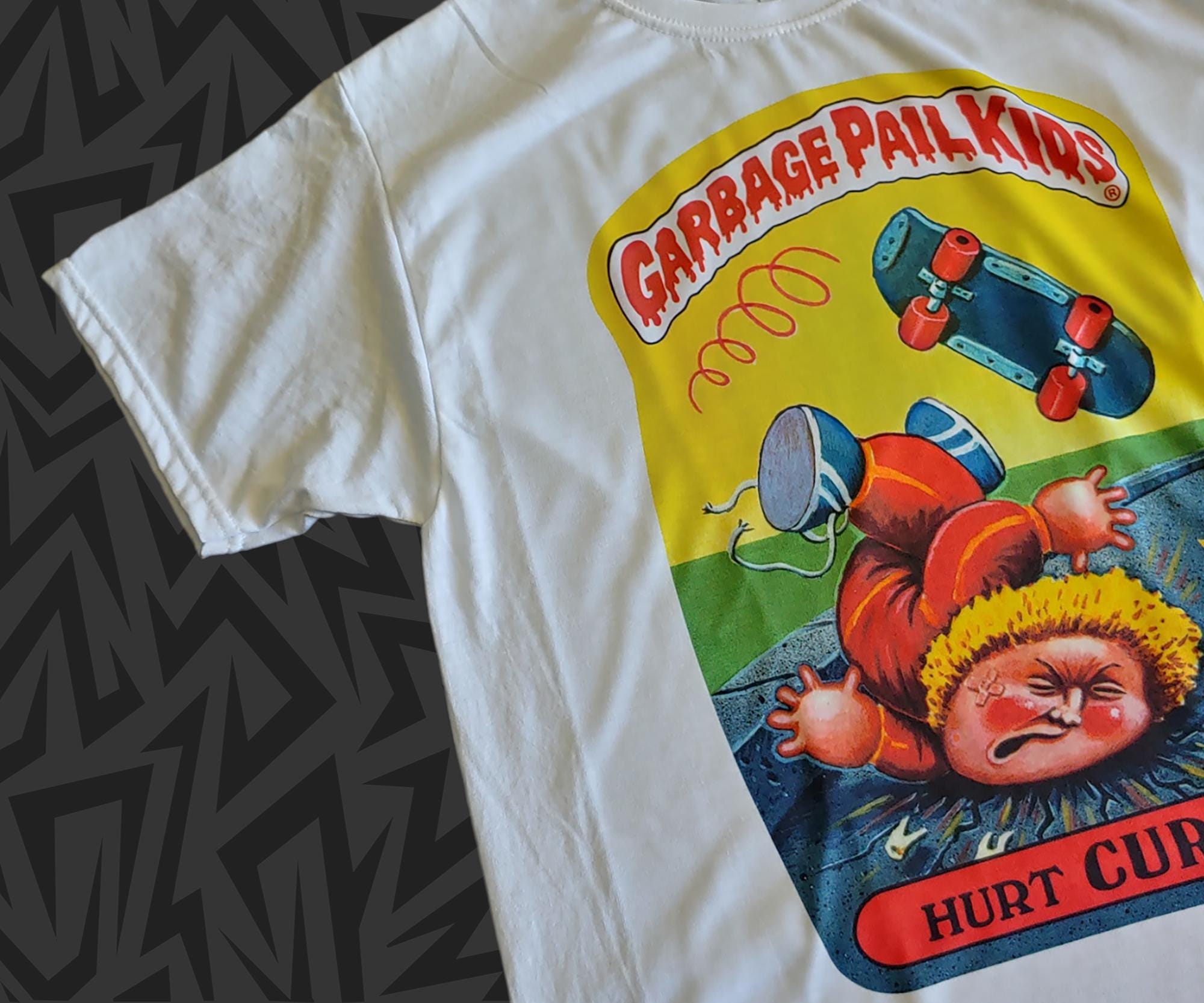 New Garbage Pail Kids T-shirt HURT CURT Series 3 89a Gpk Card