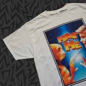 New T-Shirt MAC and ME 80s Cult Movie Paul Rudd Conan O&#39;Brien McDonalds et alien - Pick Size Small - 2XL