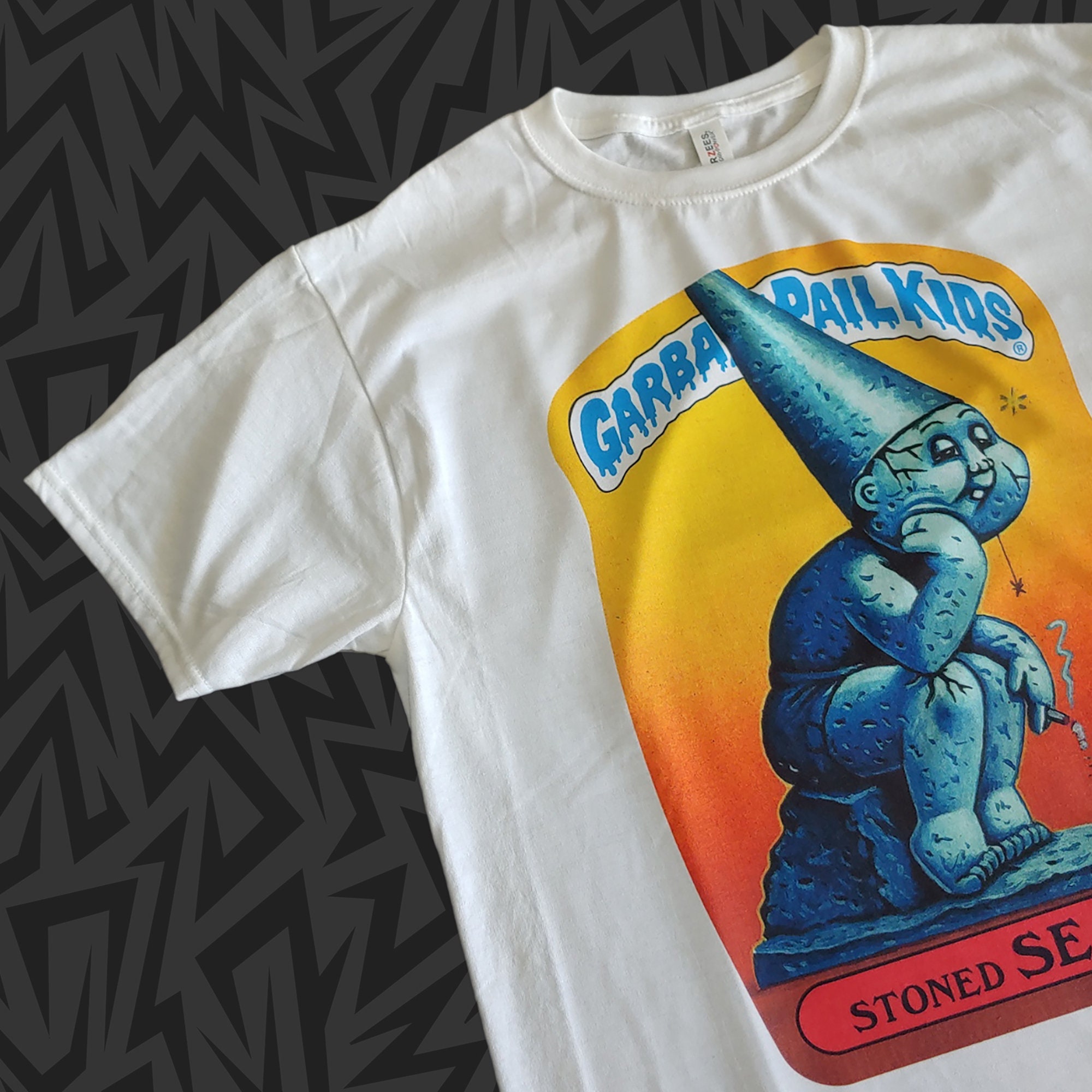 New Garbage Pail Kids T-shirt STONED SEAN Series 3 Card 90a GPK Card  Vintage Cards Pot Weed Stoner Marijuana Pick Size S - 2XL - Etsy