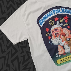 New Garbage Pail Kids T-Shirt Tee MAULED PAUL 80s gpk Series 1 Card #15b XS-2XL