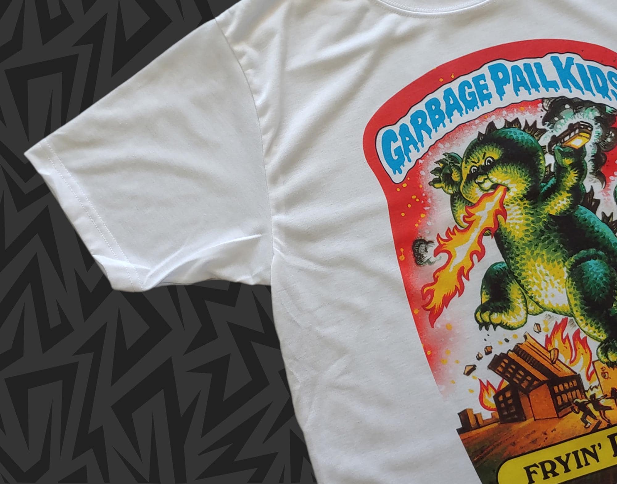 New Garbage Pail Kids T-shirt FRYIN' RYAN OS2 Series 2 54a Gpk
