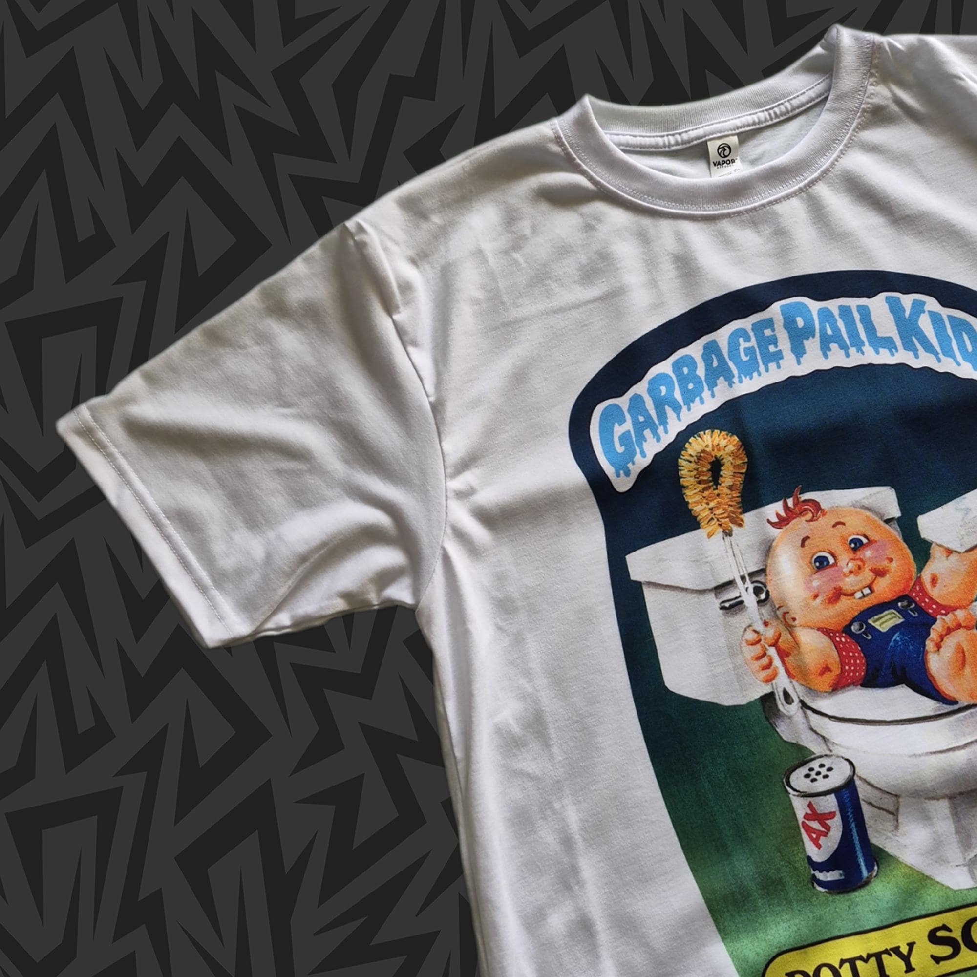 New Garbage Pail Kids T-shirt POTTY SCOTTY OS1 Series 1 14a Gpk