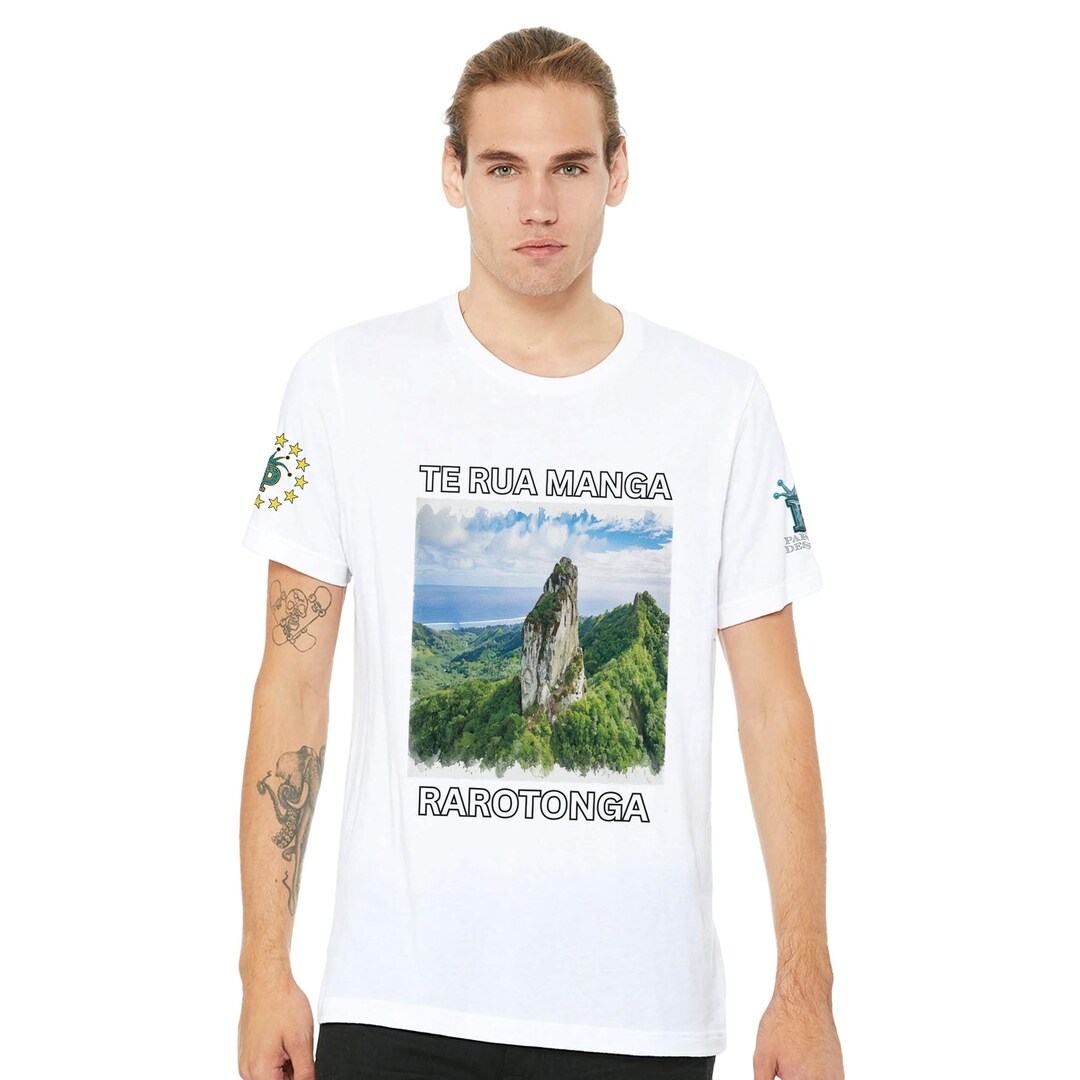 Te Rua Movie Rarotonga T-shirt | Te Rua Manga (the Needle) Design, Unisex Crewneck ...