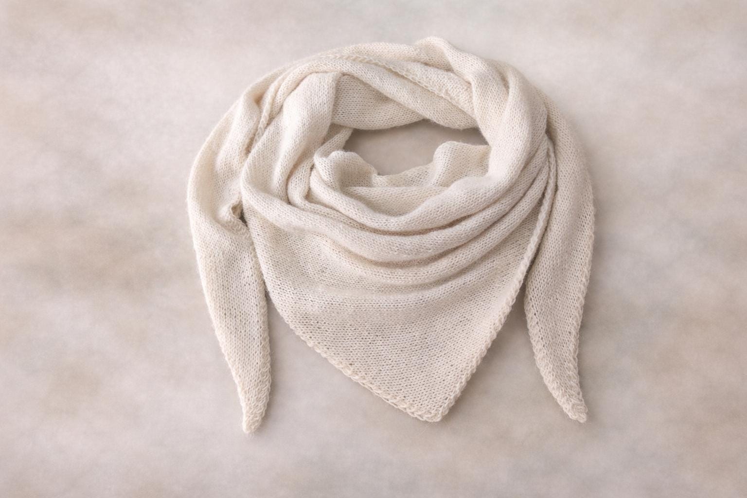Triangle Scarf Knitting Pattern | Bactus Scarf Pattern PDF | Decorative ...