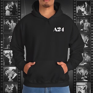 Sudadera con capucha A24 / Sudadera unisex con capucha de la película A24