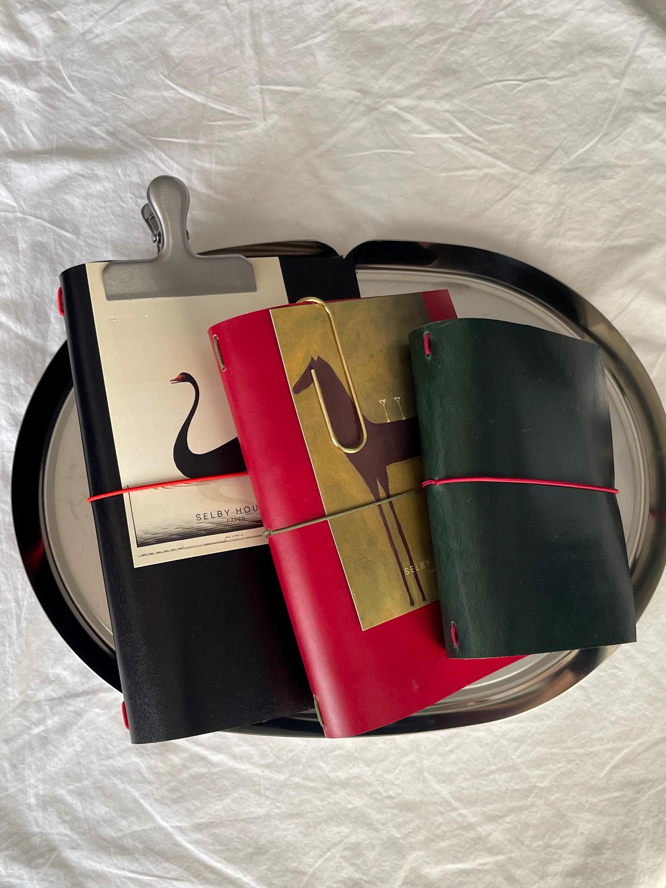 Leather Portfolio Paper Republic - Etsy