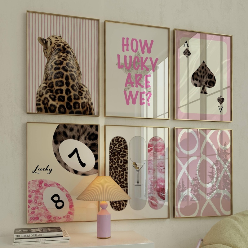 Y2k Cheetah Wall Art - Etsy