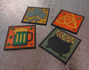 St. Patrick's Day Coasters