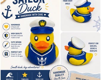 Nautical Sailor Duck